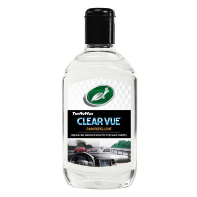 Solutie Anti Ploaie Turtle Wax Tratament parbriz pentru alunecarea apei ClearVue Rain Repellant 300ml foto