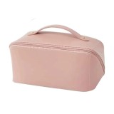 Geanta de Calatorie Flippy, Pentru Cosmetice, Portabila, Impermeabila, din Piele Ecologica, Compartimente Multiple, cu Fermoar, 23 x 11.5 x 10.5 cm, R