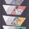 ROMANIA 2022 Animale tip Dalmatian Serie cu tabs LP.2358 MNH