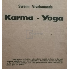 Swami Vivekananda - Karma yoga (editia 1990)