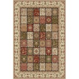 Covor Model Lotos 1518-110, Marime 60 x 110 cm, Multicolor, Inaltime Fir 8 mm, Antialergic, Polipropilena, Living, Dormitor, Sufragerie, Birou