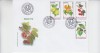 C12 - FDC Romania - Fructe - LP1596 - 2002, Romania de la 1950, Flora
