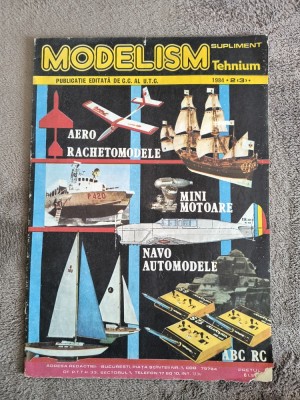 Revista Modelism nr. 2-3 / 1984 / C rev M1 foto