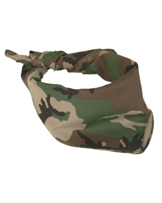 Bandana Mil-Tec Woodland foto