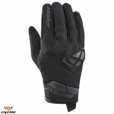 Manusi barbati pentru scuter - motocicleta Roadster vara textil/piele Ixon model MIG 2 Air Flow MS culoare: negru &ndash; degete tactile M (8/9)