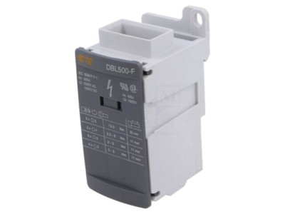 Bloc de distribuție TE Connectivity, 1 pistă, 12 borne, lățime 46mm foto