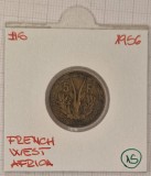 French West Africa (AFRIQUE OCCIDENTALE FRAN&Ccedil;AISE) 5 Francs 1956, KM#5,