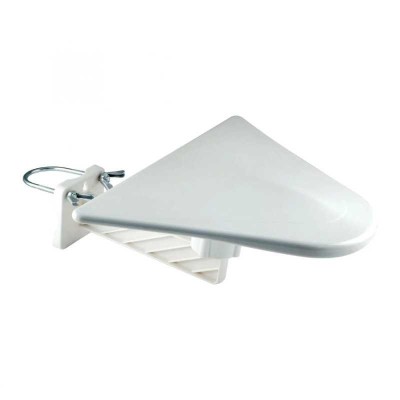 Antena cu amplificator DVB-T/T2 FM radio pentru exterior 56dB Home foto