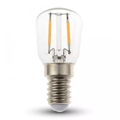 Bec E14 ST26 cu filament LED 2W 4000K alb neutru V-TAC foto