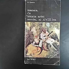 Manual De Istoria Artei Secolul Al Xviii-lea - G.oprescu ,549885