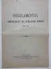 M. Dragomirescu, Regulament Seminar Literatura Romana, 1922, Document Literar