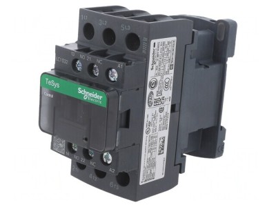 Contactor 3P 24V 32A NO NC foto