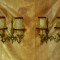 Set aplice bronz dore sec 19 stil Baroc Victorian, antique