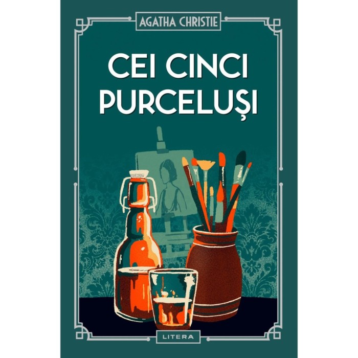 Cei cinci purcelusi, Agatha Christie - editura Litera