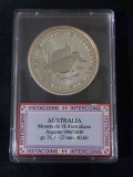 Australia 2001 - 1 dolar - The Australian Kookaburra - 1 OZ - Monedă de argint, Australia si Oceania