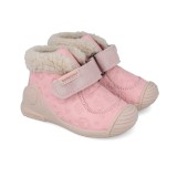 Pantofi copii fete din piele, roz, 251104-a, biomecanics (marime: 22 (13,5-14,1 cm))