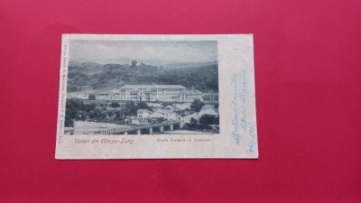Arges Campulung Muscel Scoala Normala cu Flamanda 1901 foto