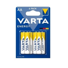 Set 6x Baterii AA Varta Energy, LR6, Alcaline, 1.5 Volti C993