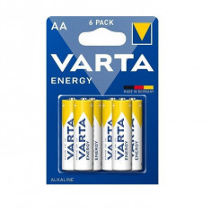 Set 6x Baterii AA Varta Energy, LR6, Alcaline, 1.5 Volti C993