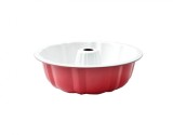 Tava copt chec rotunda rosu Handy KitchenServ, Perfect Home