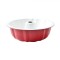 Tava copt chec rotunda rosu Handy KitchenServ