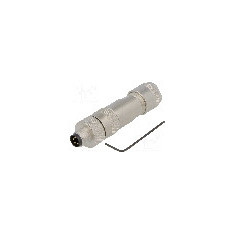 Conector M8, 4 pini, clasa etanseitate IP67, LAPP - 22262027