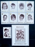 Cumpara ieftin RUANDA 1979 ANUL INTERNATIONAL AL COPILULUI UNICEF SERIE +BLOC NESTAMPILATR, Nestampilat