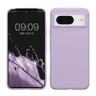Husa Kwmobile pentru Google Pixel 8, Mov, Silicon, KWM0000208H014C foto