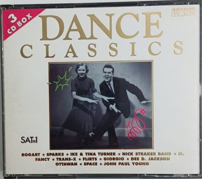 various - Dance Classics Nm / NM 3 CD box muzica disco synth pop Arcade Germania 1995 foto