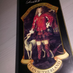 cutie tabla Scotch/whisky Glenfiddich,Cutie veche de colectie Hghlands/Scotland