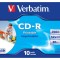 CD-R Verbatim 10 bucati, 52x, 700MB - RESIGILAT
