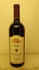 VIN CENTINE ROSSO DI MONTALCINO, DOC, VILLA BANFI, cl 75, gr 13 recoltare 1985 foto