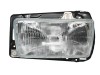 Far VW Jetta (16e/19e /1g2), 02.1984-12.1991, partea Dreapta, H4+W5W; cu rama, DEPO