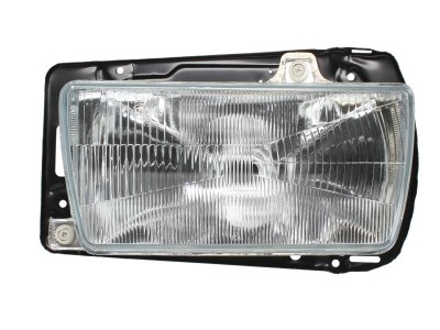 Far VW Jetta (16e/19e /1g2), 02.1984-12.1991, partea Dreapta, H4+W5W; cu rama, DEPO foto