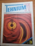 revista tehnium martie 1971-amenajari interioare,trababt 601,moskvici 408