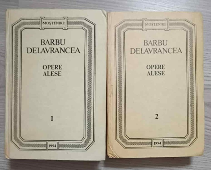 OPERE ALESE VOL.1-2-BARBU DELAVRANCEA-252721