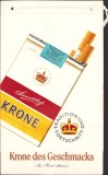 PG33 Pungă din h&acirc;rtie cu reclamă la țigări &bdquo;Krone&rdquo;