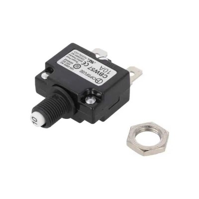 Siguranta termica 10A OPTIFUSE CBW57-ES-10A-5H Imax. 1kA 32VDC/50VDC/125V/250V foto