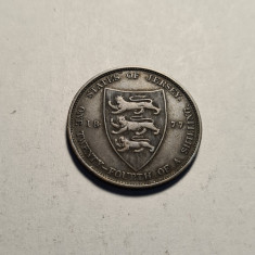 Jersey 1/24 of Shilling 1877 H