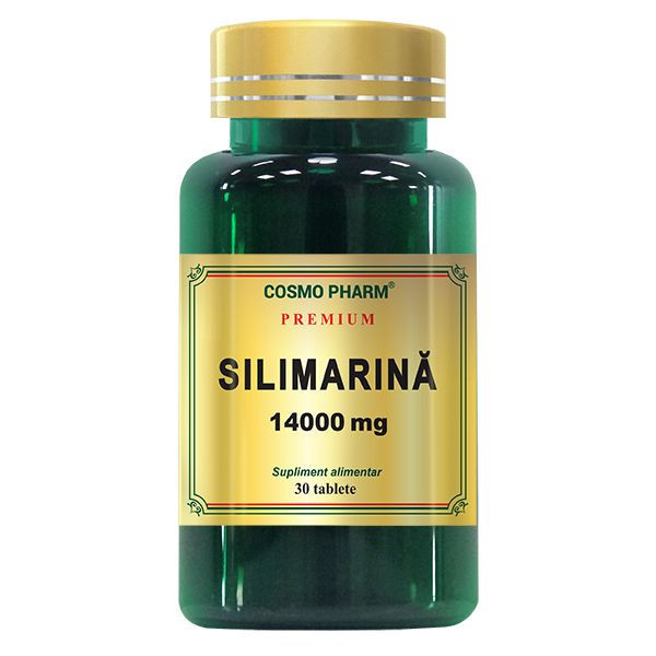 Silimarina 14000 miligrame 30 capsule Cosmo Pharm