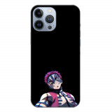 Husa compatibila cu Apple iPhone 13 Pro Max Silicon Gel Tpu Model Demon Slayer Akaza