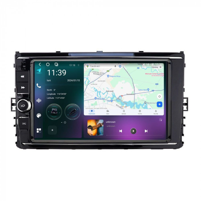 Navigatie dedicata cu Android VW Multivan T6 2020 - 2021, 12GB RAM, Radio GPS