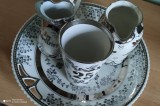 Cumpara ieftin LICHIDARE ! Set portelan Art Nouveau, cadou nunta de argint -