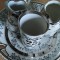 LICHIDARE ! Set portelan Art Nouveau, cadou nunta de argint -