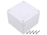 Carcasă universală KRADEX ZP90.90.60SB TM ASA 90x90x60mm cu bucșă din alamă