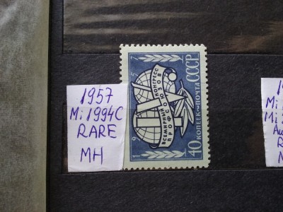 1957-Rusia-Mi1994 C-MLH-RAR foto