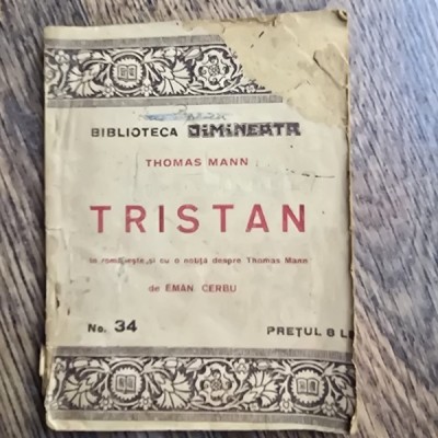 Tristan - Thomas Mann foto