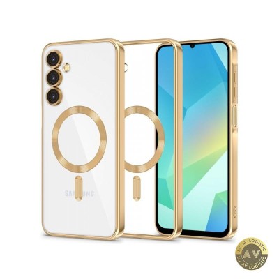 Husa MagSafe pentru Samsung Galaxy A16 5G A166 / A16 4G A165 Tech-Protect Magflex Aurie foto
