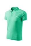 Tricou barbati polo slim verde TR010