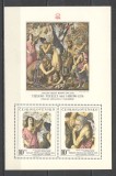 Cehoslovacia.1978 Expozitia filatelica PRAGA:Pictura Tizian-Bl. XC.322